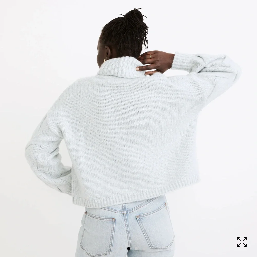 Madewell turtleneck sweatshirt long sleeve